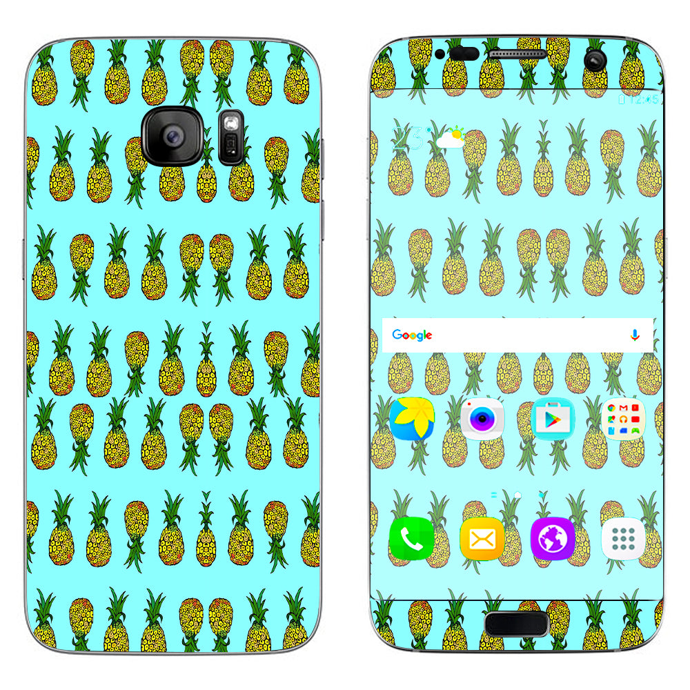  Baby Pineapples  Samsung Galaxy S7 Edge Skin