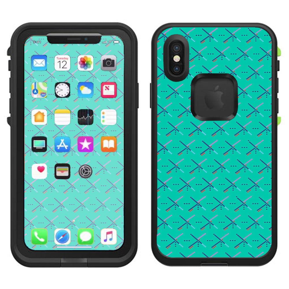  Pdx Portland Airport Lifeproof Fre Case iPhone X Skin