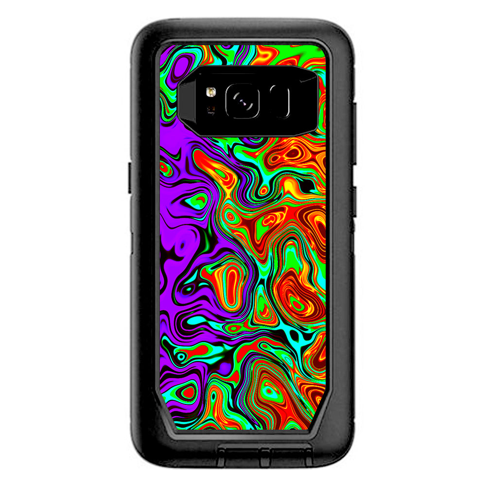  Mixed Colors Otterbox Defender Samsung Galaxy S8 Skin