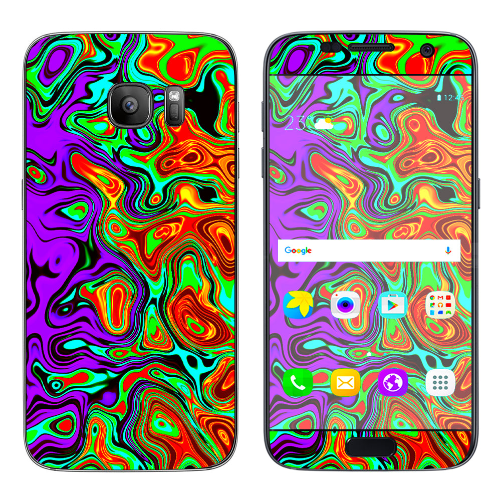  Mixed Colors Samsung Galaxy S7 Skin