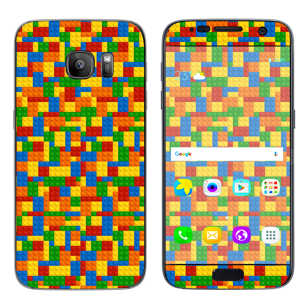  Building Blocks Samsung Galaxy S7 Skin