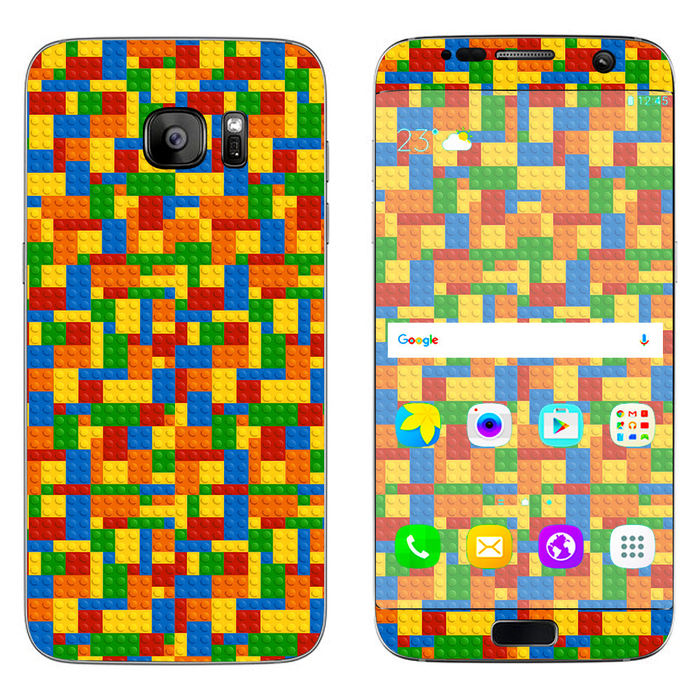  Building Blocks Samsung Galaxy S7 Edge Skin