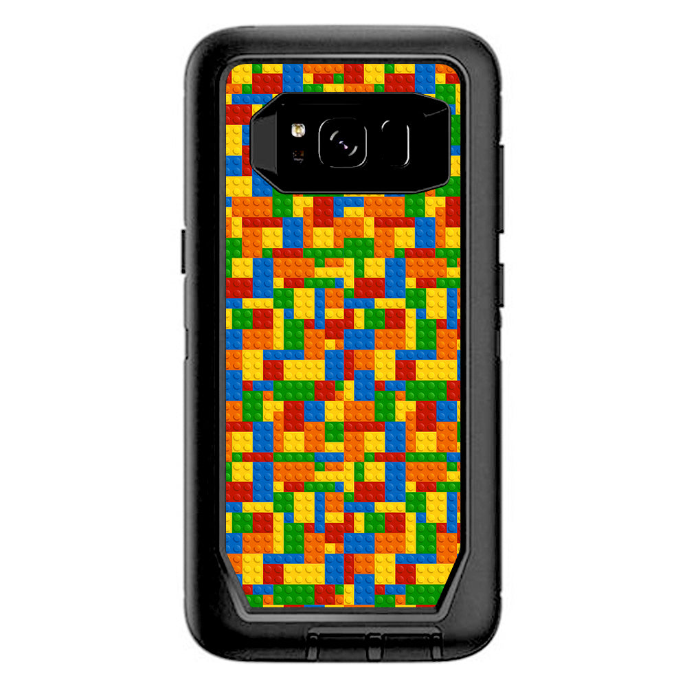  Building Blocks Otterbox Defender Samsung Galaxy S8 Skin