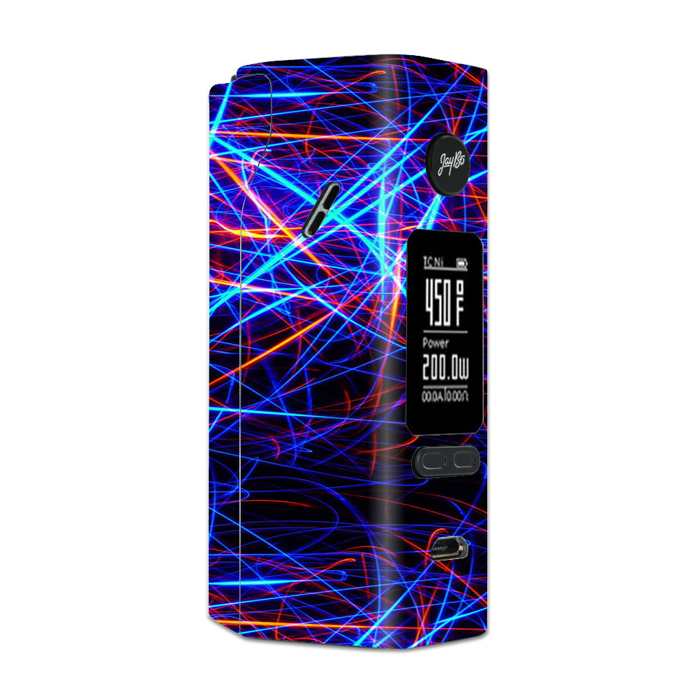 Lasers Neon Laser Beams Wismec Reuleaux RX 2/3 combo kit Skin