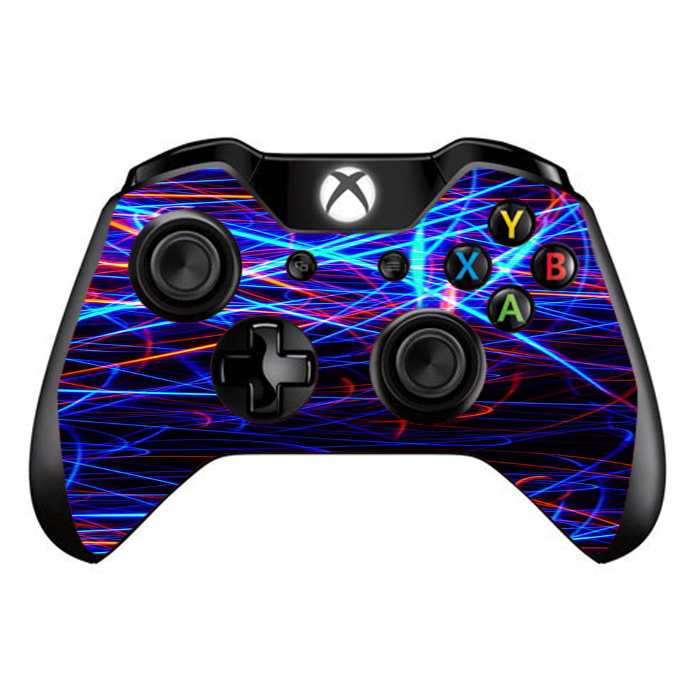  Lasers Neon Laser Beams Microsoft Xbox One Controller Skin