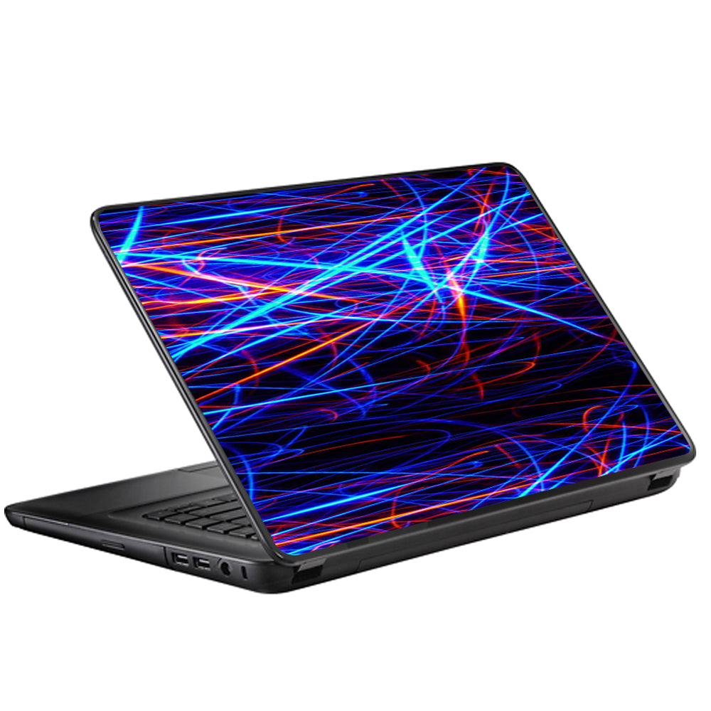  Lasers Neon Laser Beams Universal 13 to 16 inch wide laptop Skin