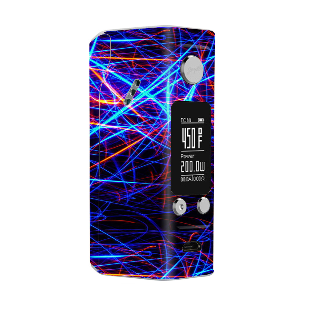  Lasers Neon Laser Beams Wismec Reuleaux RX200S Skin