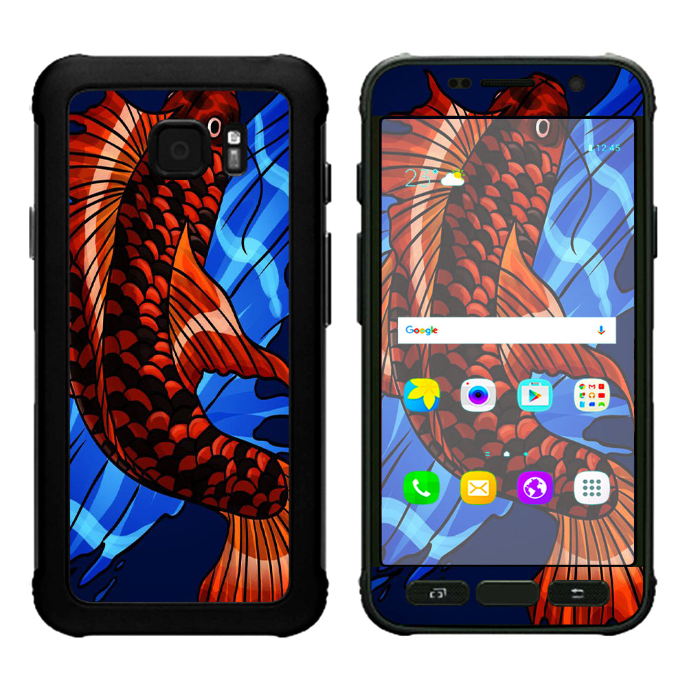  Koi Fish Traditional Samsung Galaxy S7 Active Skin