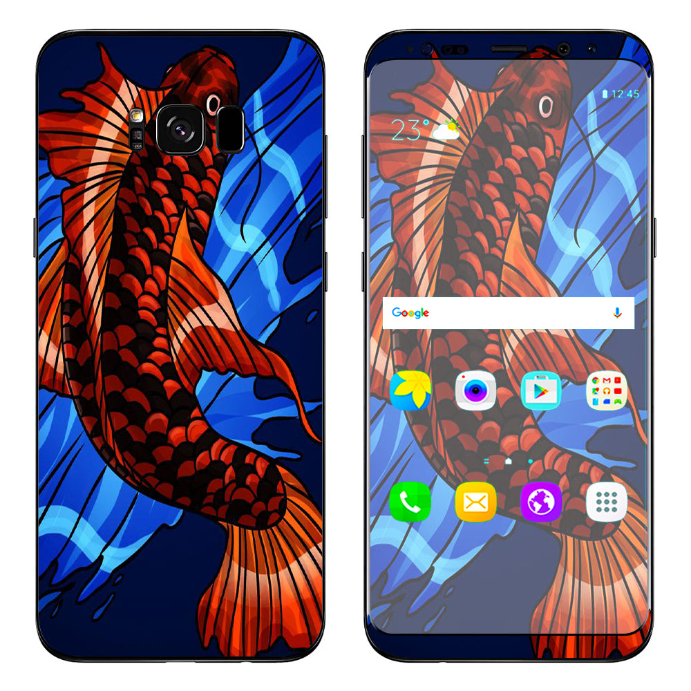  Koi Fish Traditional Samsung Galaxy S8 Skin