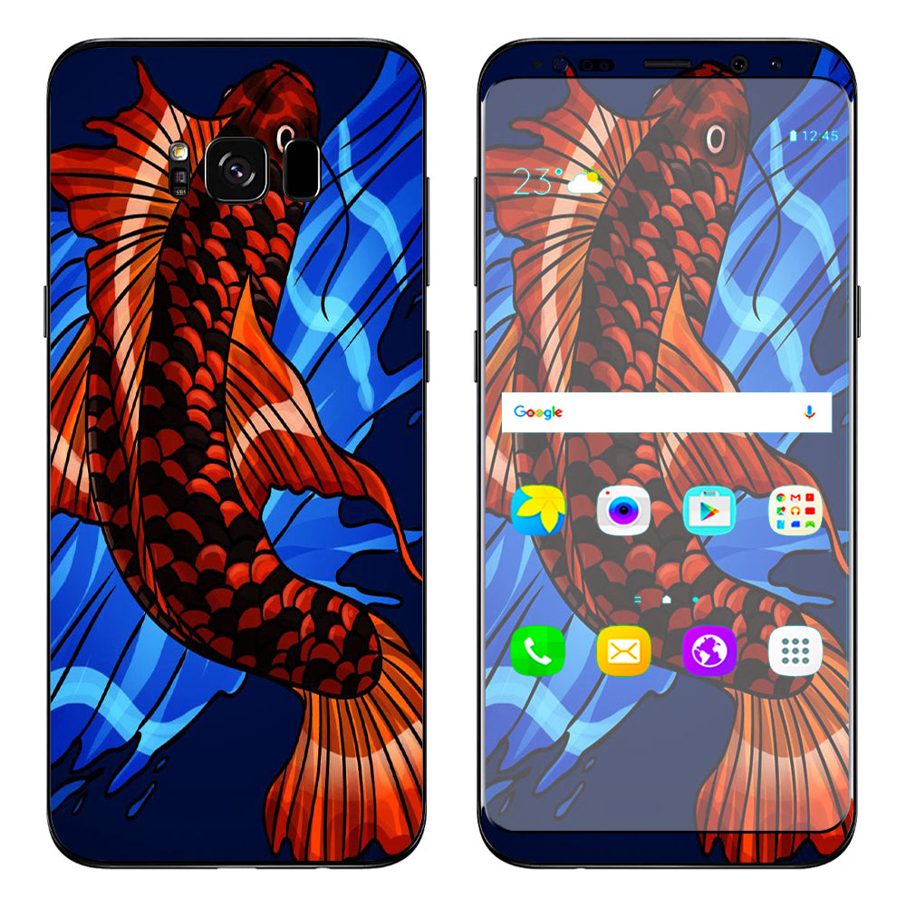  Koi Fish Traditional Samsung Galaxy S8 Plus Skin