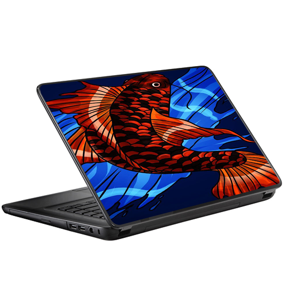  Koi Fish Traditional Universal 13 to 16 inch wide laptop Skin