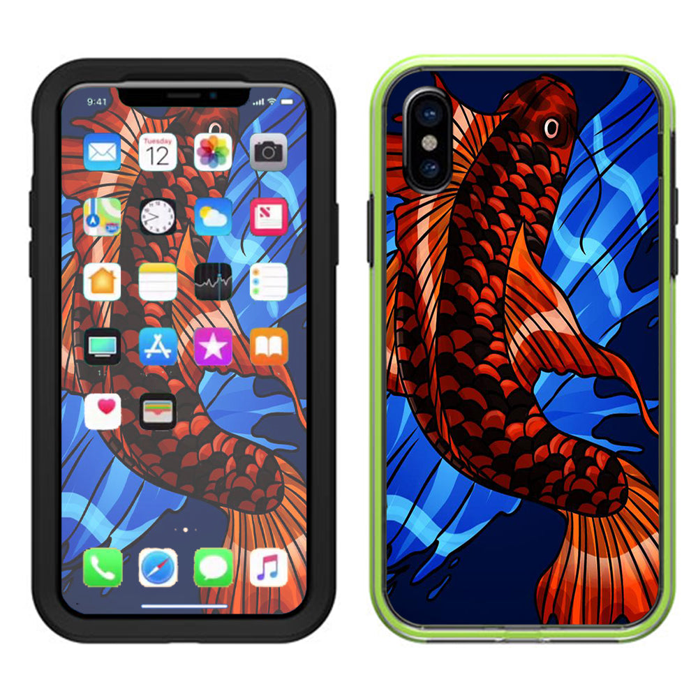  Koi Fish Traditional Lifeproof Slam Case iPhone X Skin