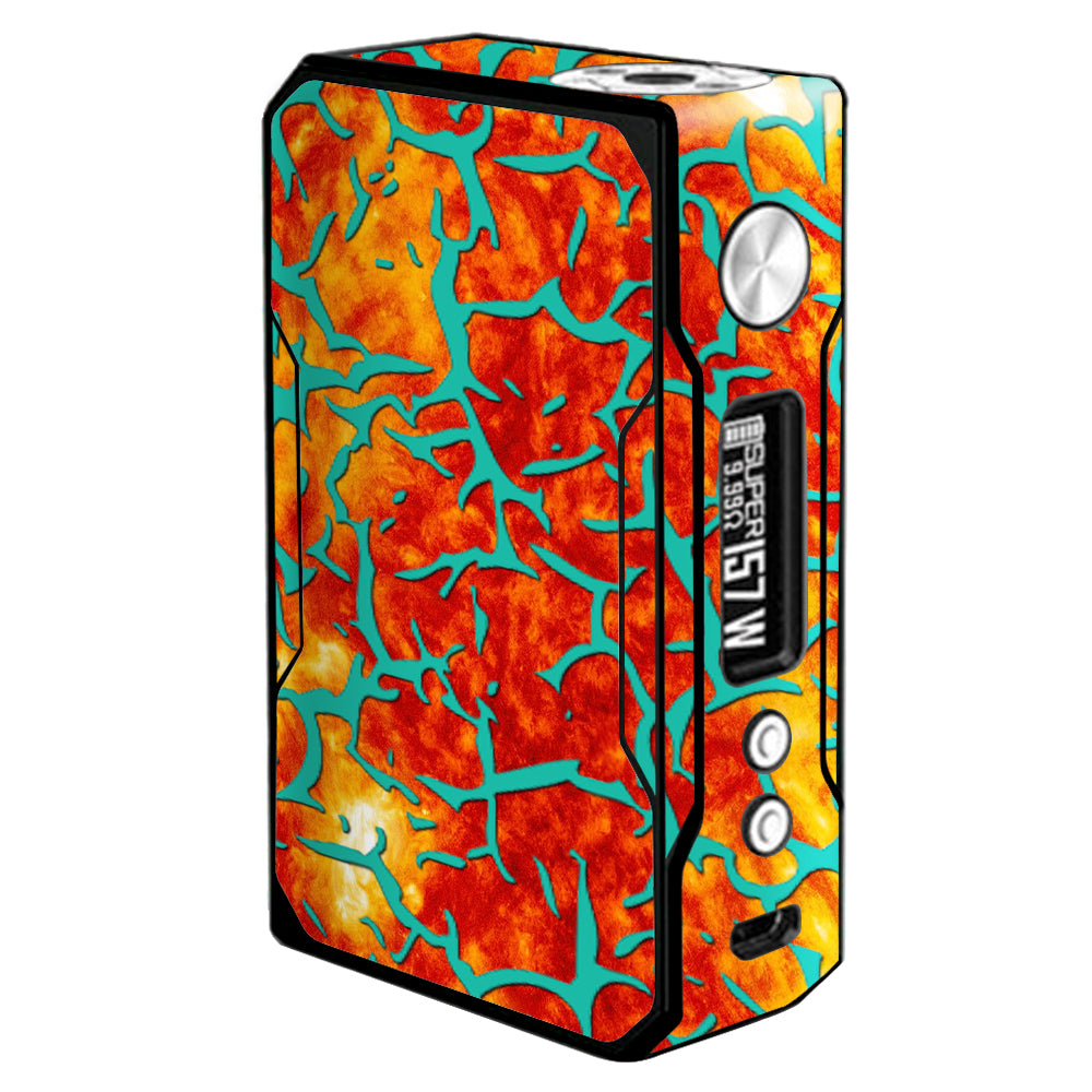  Kobe Design Orange Blue Voopoo Drag 157w Skin