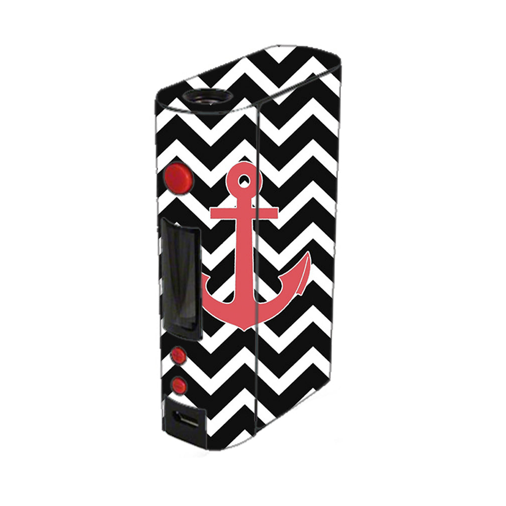  Black Chevron With Rose Anchor Kangertech Kbox 200w Skin