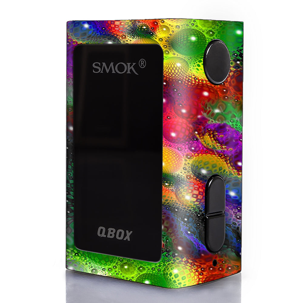  Lava Bubbles Smok Q-Box Skin