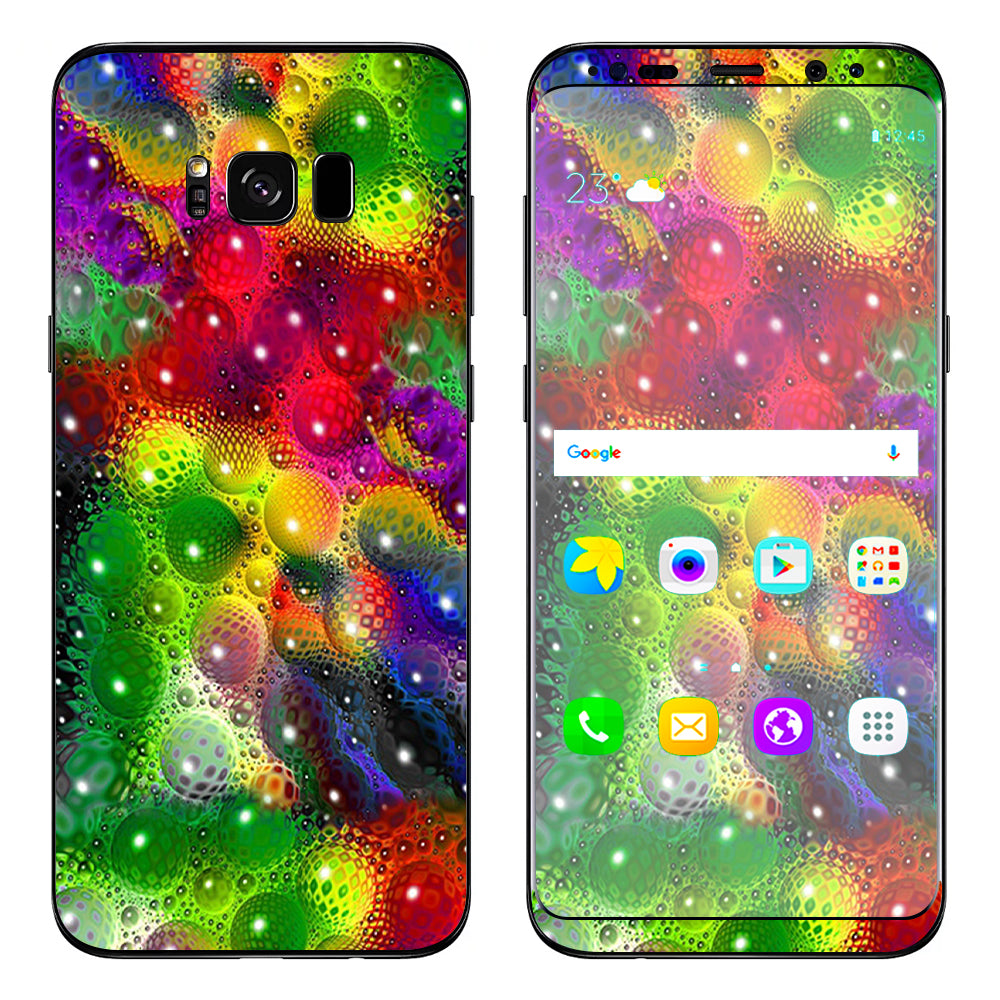  Lava Bubbles  Samsung Galaxy S8 Skin
