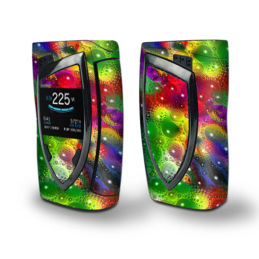 Skin Decal Vinyl Wrap for Smok Devilkin Kit 225w Vape (includes TFV12 Prince Tank Skins) skins cover / Lava Bubbles 