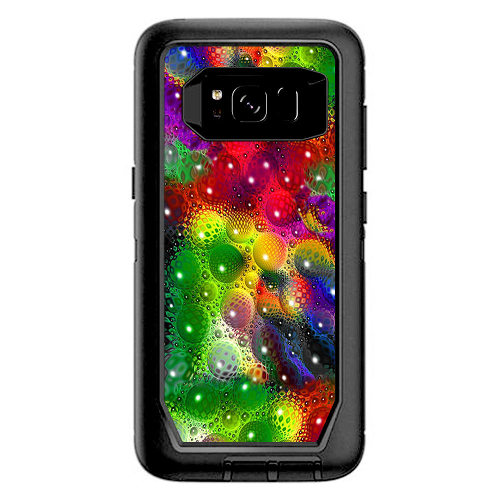  Lava Bubbles  Otterbox Defender Samsung Galaxy S8 Skin
