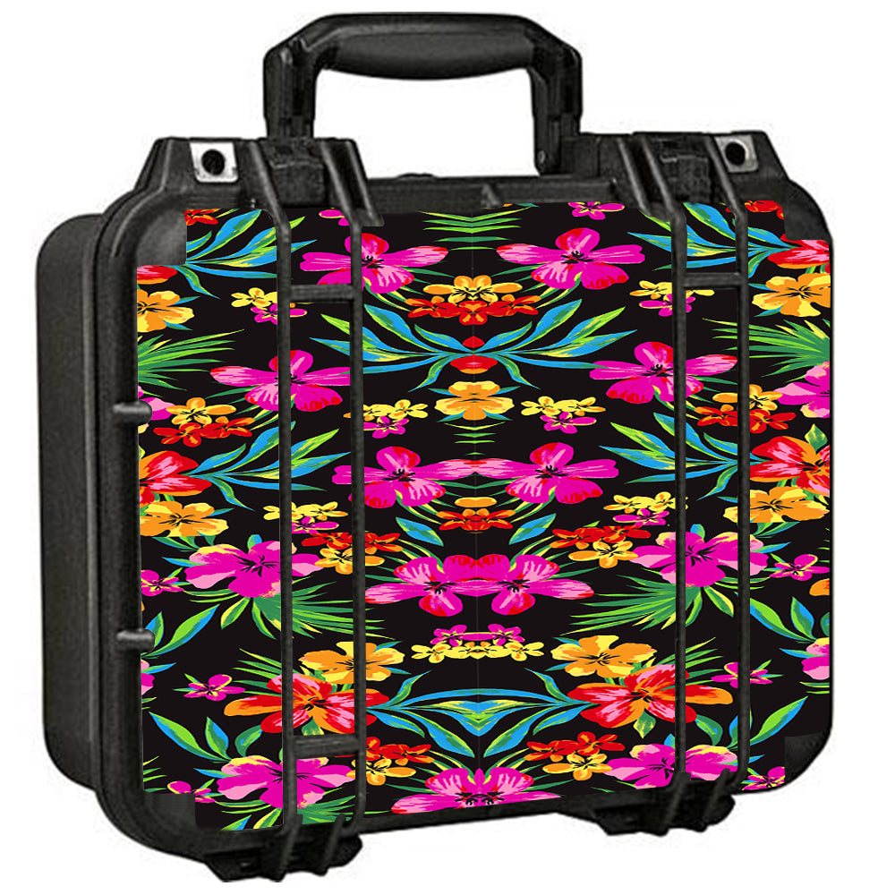  Tropical Flowers, Hawaii Pelican Case 1400 Skin