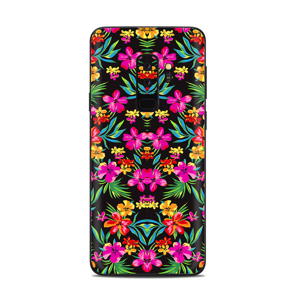 Tropical Flowers, Hawaii Samsung Galaxy S9 Plus Skin