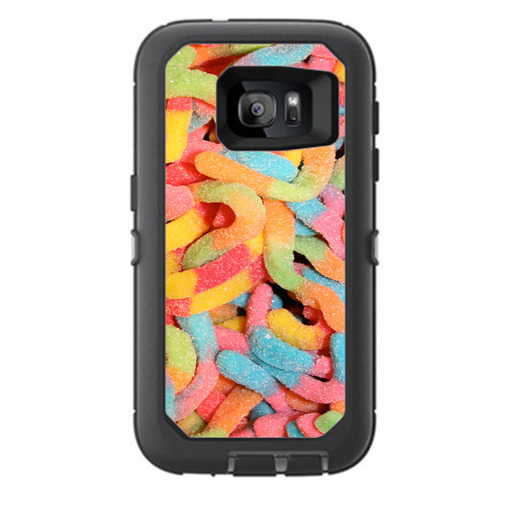  Gummy Worms Otterbox Defender Samsung Galaxy S7 Skin