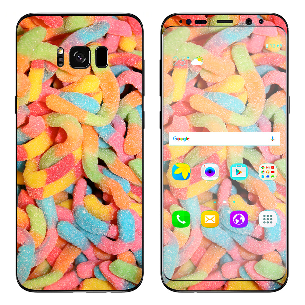 Gummy Worms Samsung Galaxy S8 Plus Skin