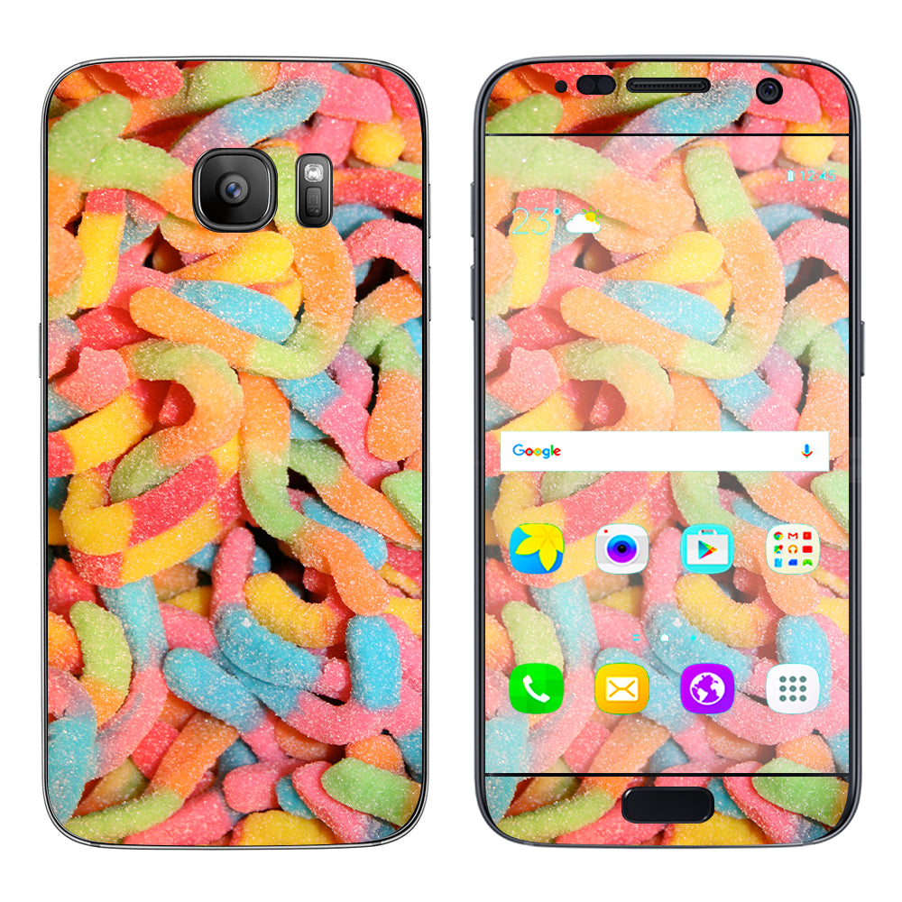  Gummy Worms Samsung Galaxy S7 Skin