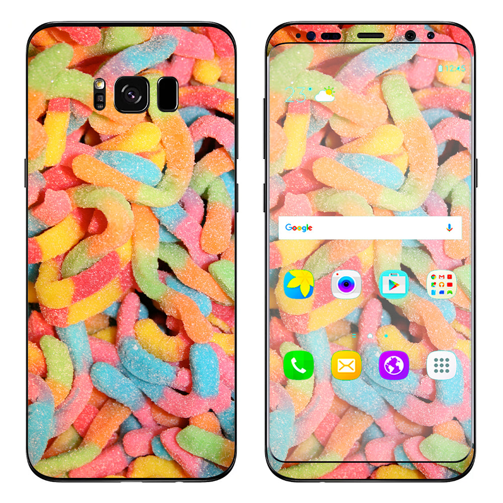  Gummy Worms Samsung Galaxy S8 Skin
