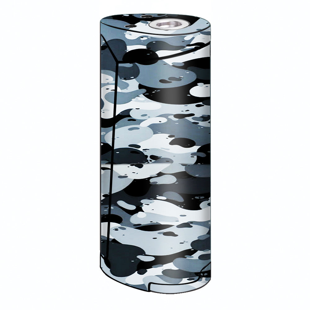  Grey Camouflage, Winter Camo Smok Priv V8 60w Skin