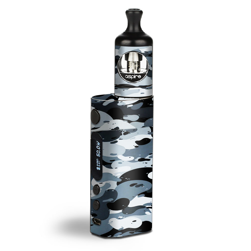  Grey Camouflage, Winter Camo Aspire Zelos Skin