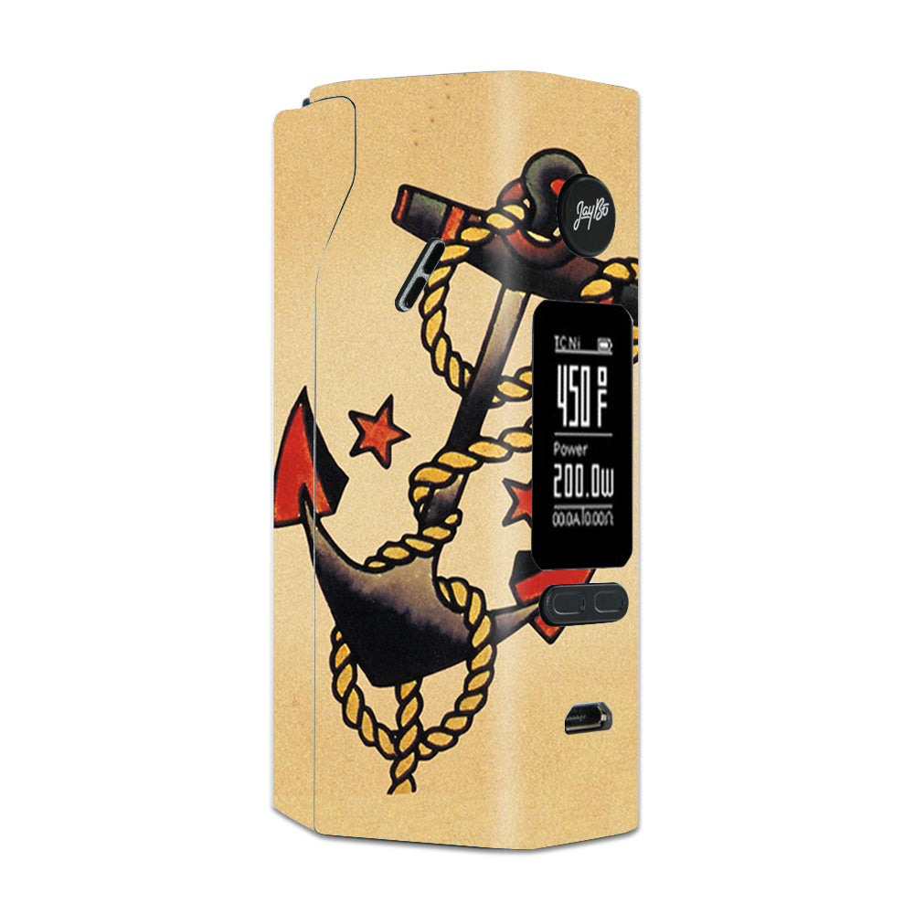  Tattoo Anchor, Traditional Art Wismec Reuleaux RX 2/3 combo kit Skin
