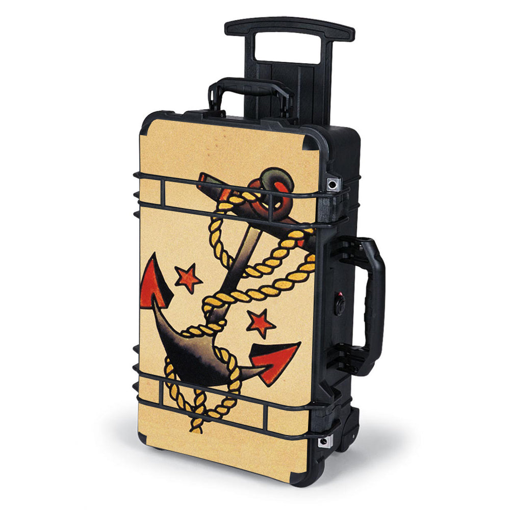  Tattoo Anchor, Traditional Art Pelican Case 1510 Skin