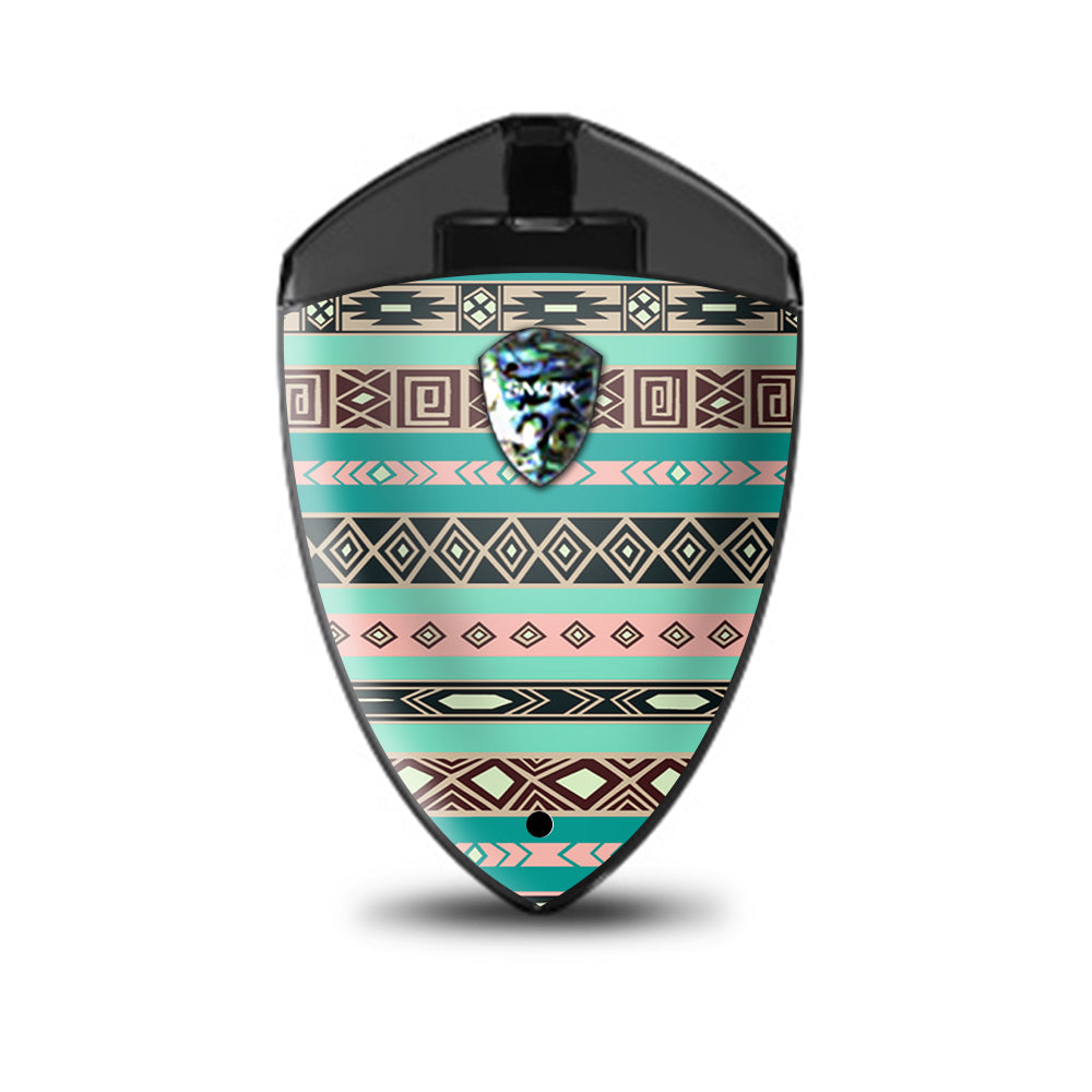  Aztec Turquoise Smok Rolo Badge Skin