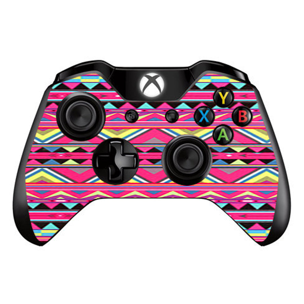  Aztec Pink Microsoft Xbox One Controller Skin
