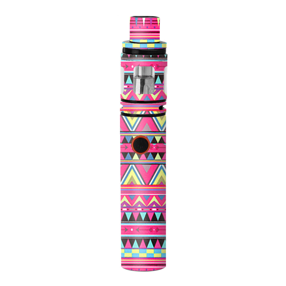  Aztec Pink Smok Stick V8 Skin