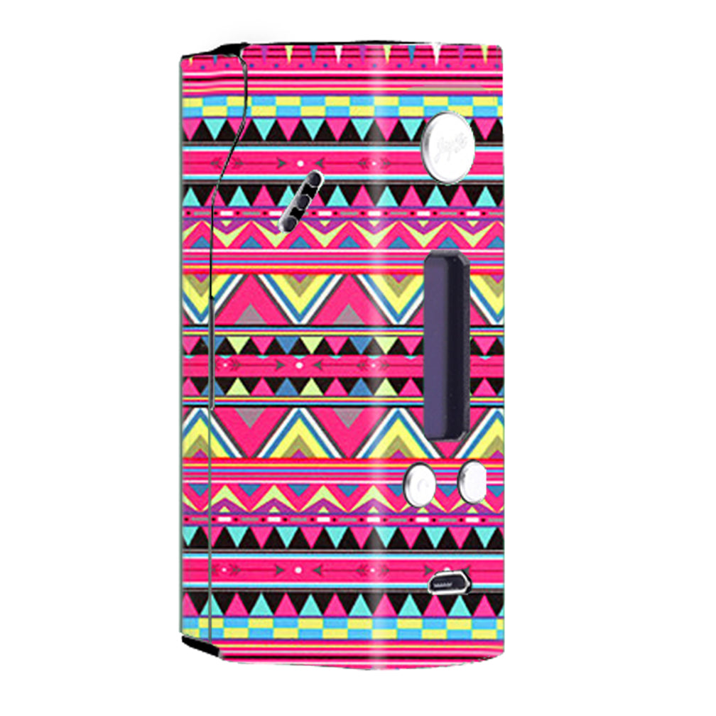  Aztec Pink Wismec Reuleaux RX200  Skin