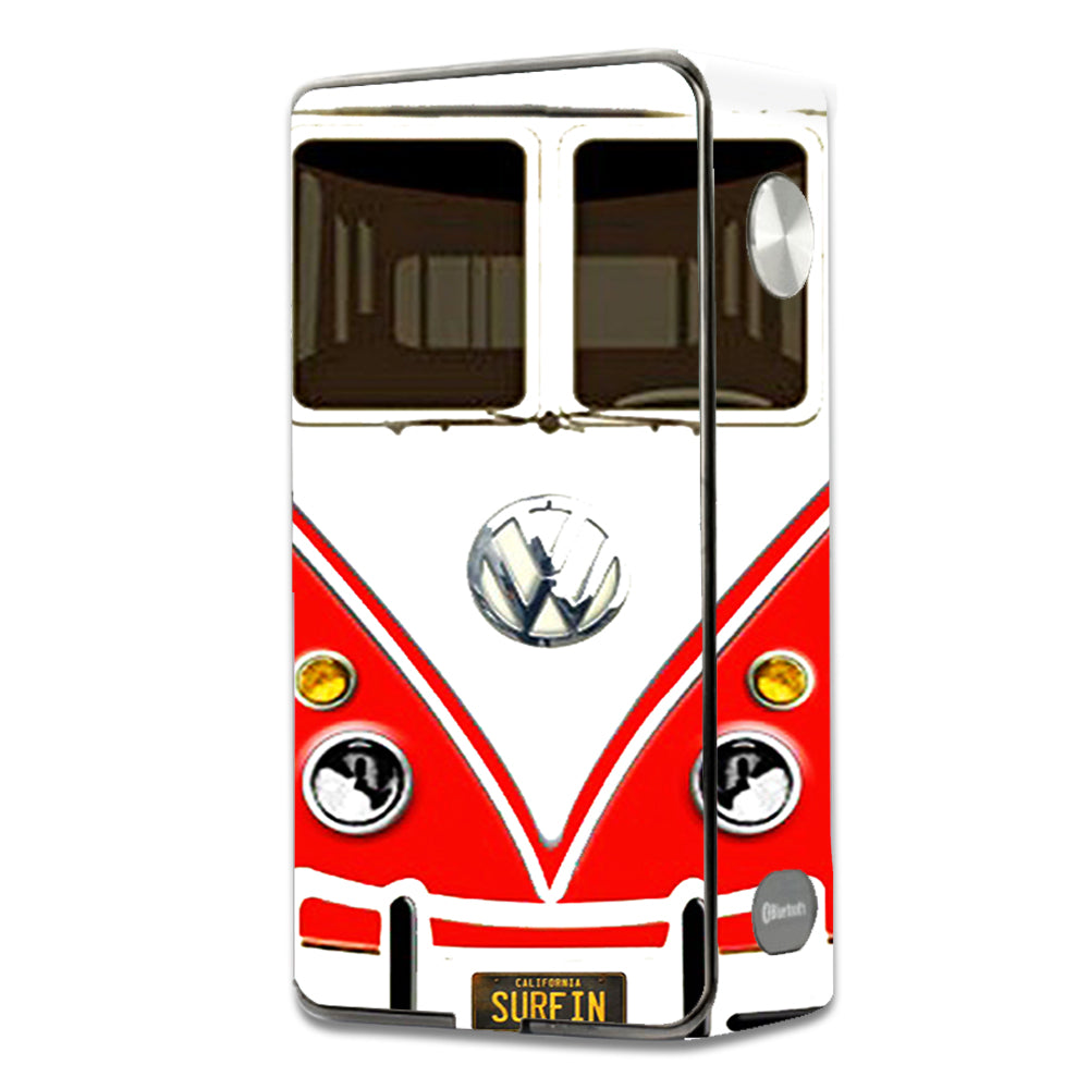  Vw Bus Red, Split Surfer Laisimo L3 Touch Screen Skin