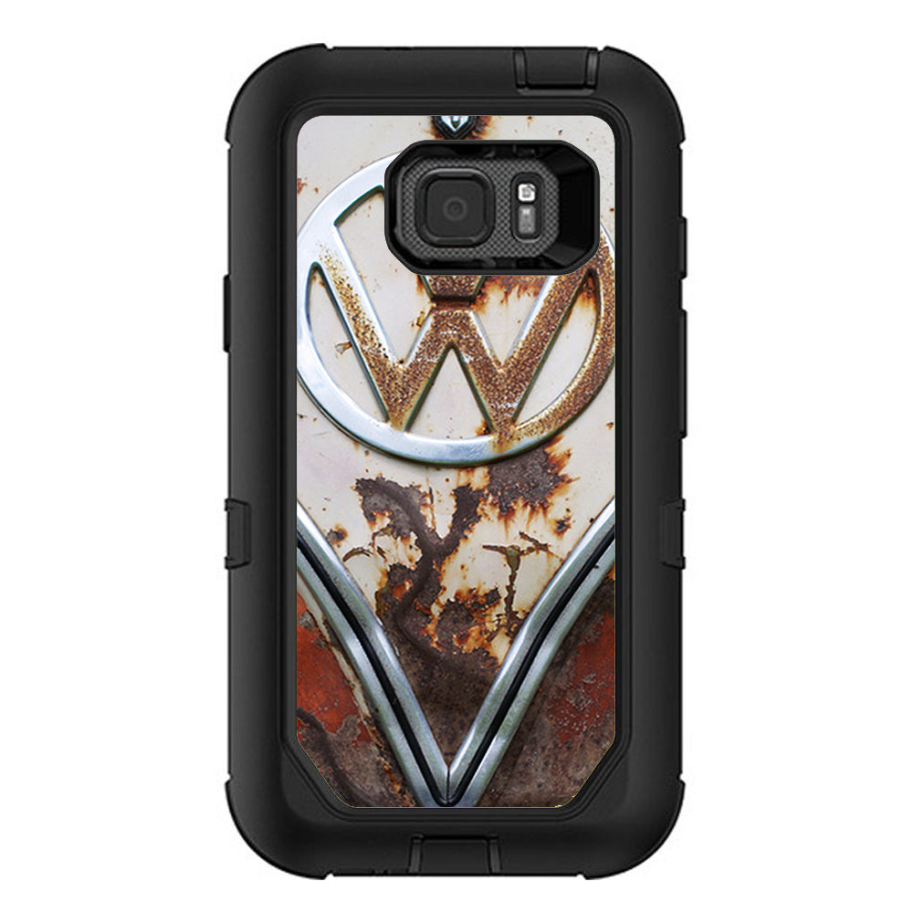  Vw Bus Rust, Split Window Van Otterbox Defender Samsung Galaxy S7 Active Skin