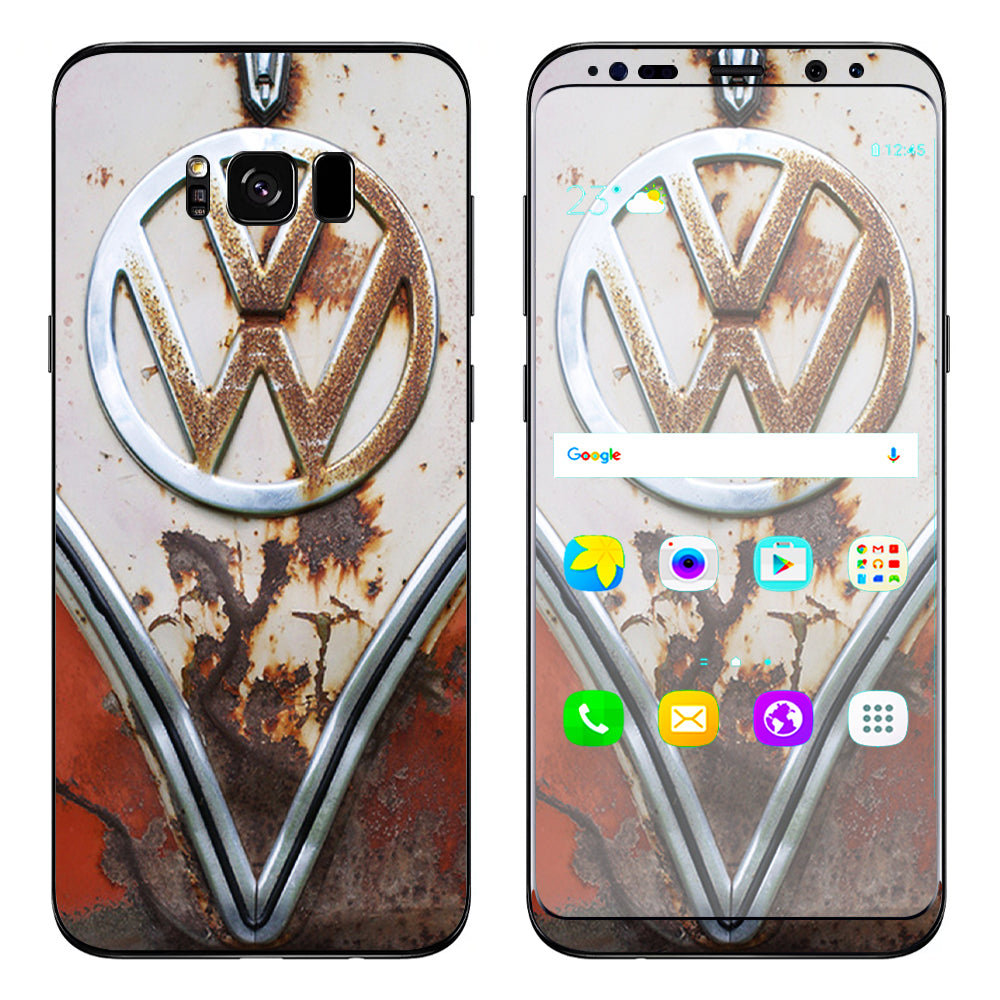  Vw Bus Rust, Split Window Van Samsung Galaxy S8 Plus Skin