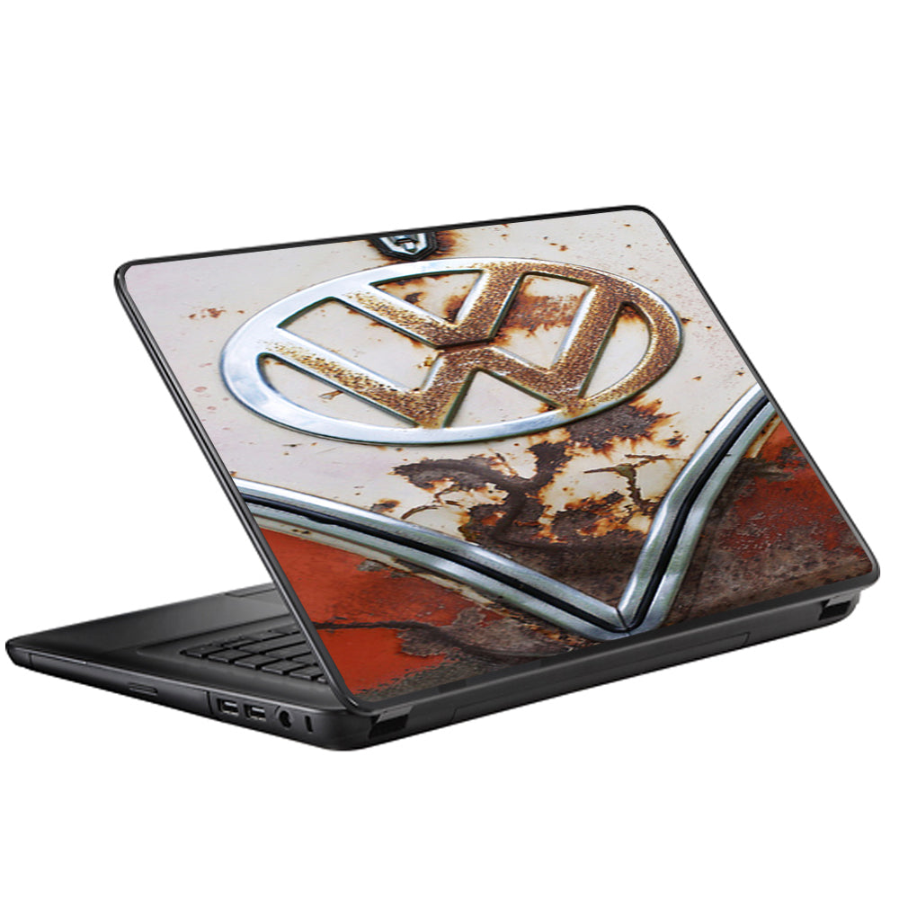  Vw Bus Rust, Split Window Van Universal 13 to 16 inch wide laptop Skin