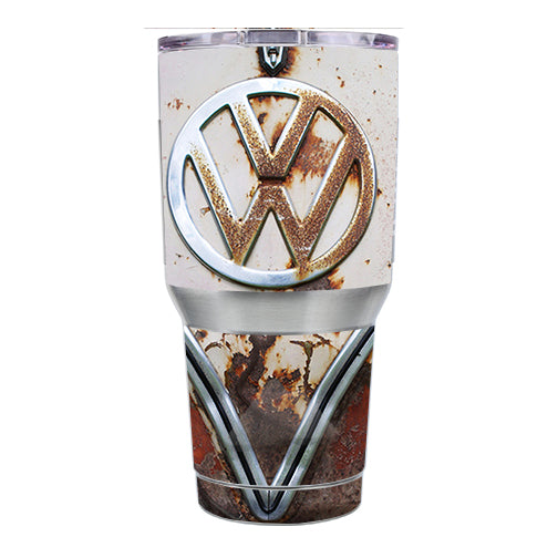  Vw Bus Rust, Split Window Van Ozark Trail 30oz Tumbler Skin