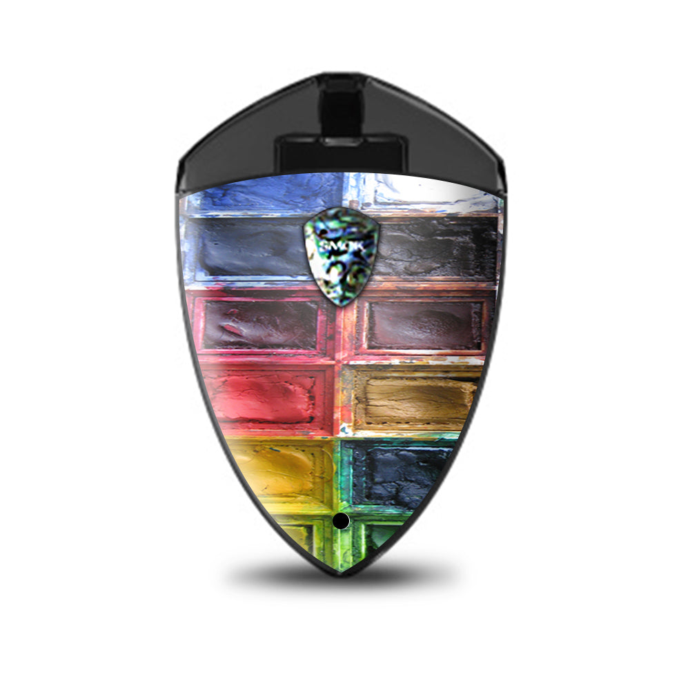  Watercolor Tray Artist Painter Smok Rolo Badge Skin