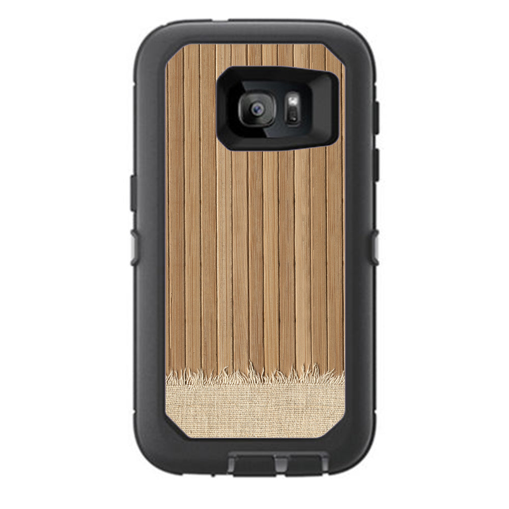  Wood Floor2 Otterbox Defender Samsung Galaxy S7 Skin