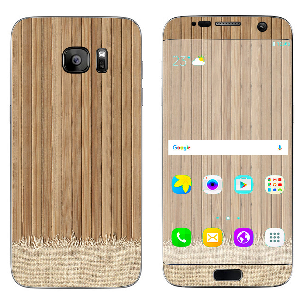  Wood Floor2 Samsung Galaxy S7 Edge Skin