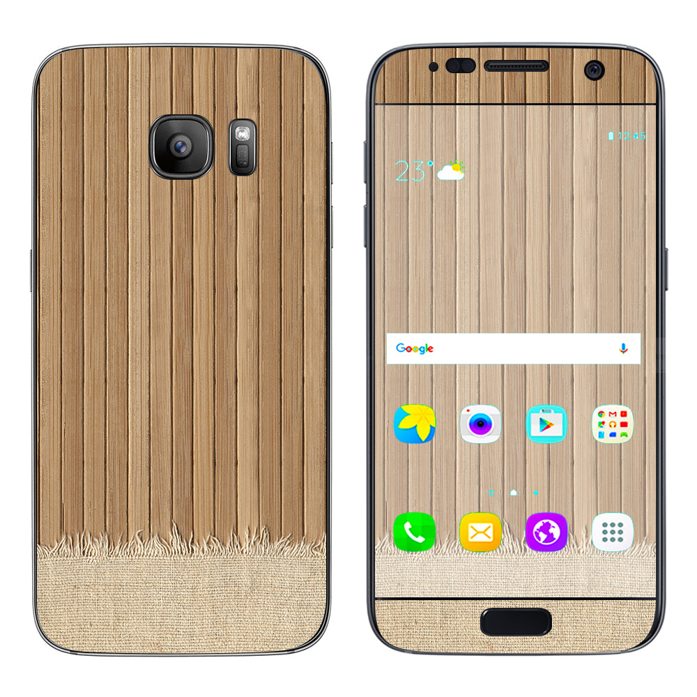  Wood Floor2 Samsung Galaxy S7 Skin