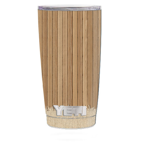  Wood Floor2 Yeti 20oz Rambler Tumbler Skin