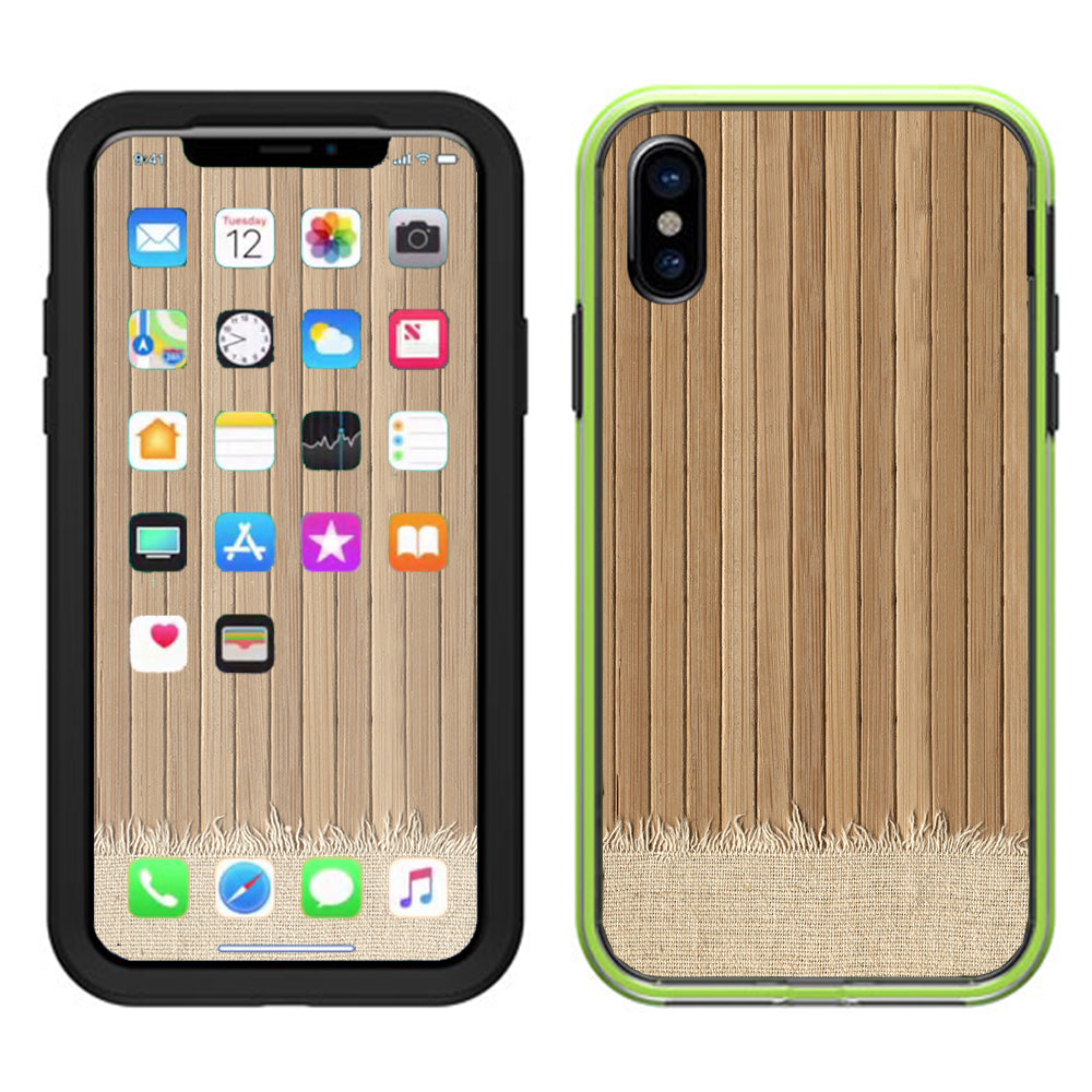  Wood Floor2 Lifeproof Slam Case iPhone X Skin