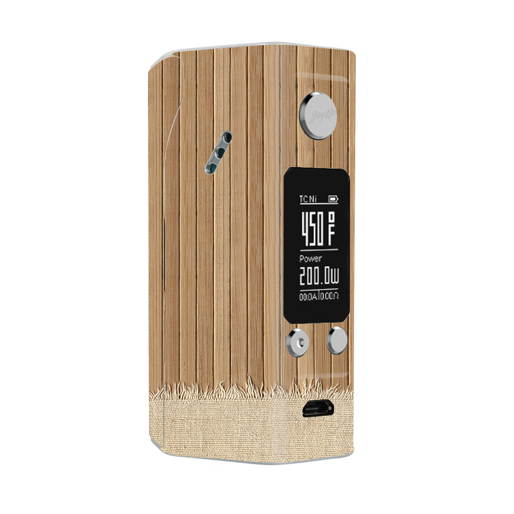  Wood Floor2 Wismec Reuleaux RX200S Skin
