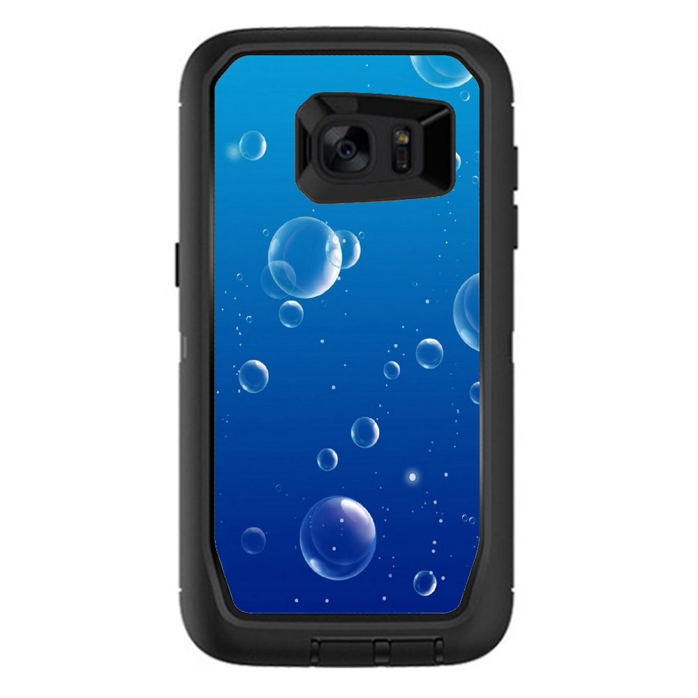  Water Bubbles Otterbox Defender Samsung Galaxy S7 Edge Skin