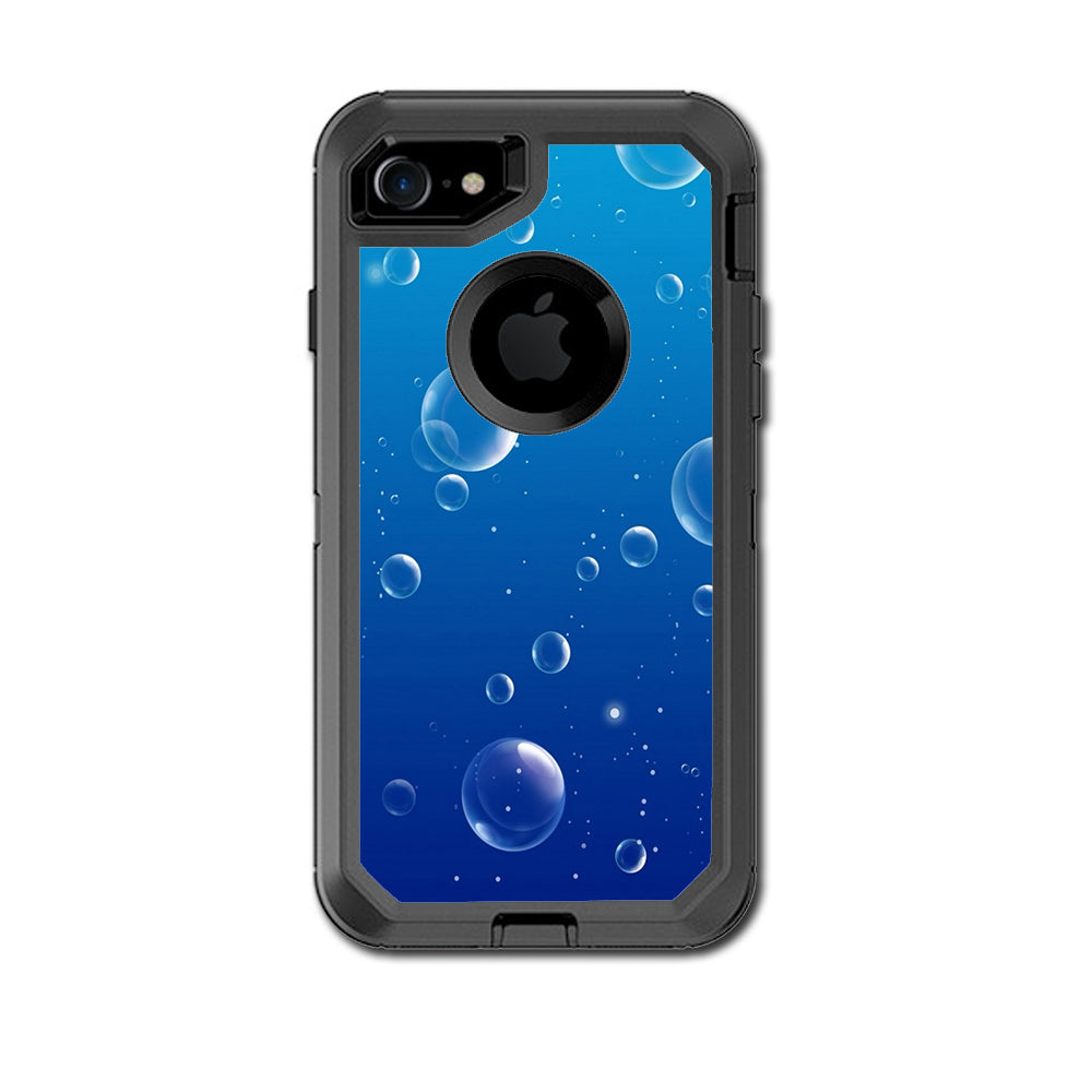  Water Bubbles Otterbox Defender iPhone 7 or iPhone 8 Skin